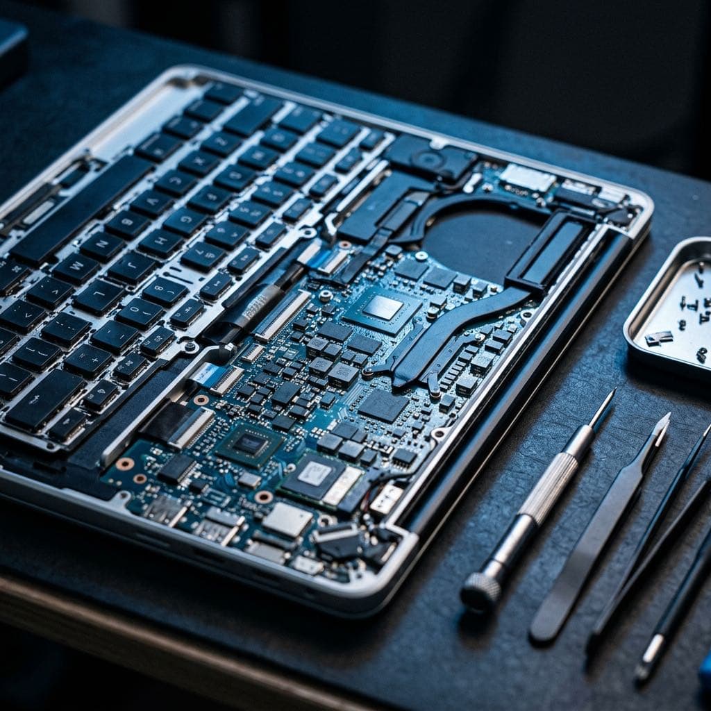 MacBook repair service at Ali Mobile